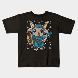 Kawaii Krampus Christmas Manga Horror Kids T-Shirt